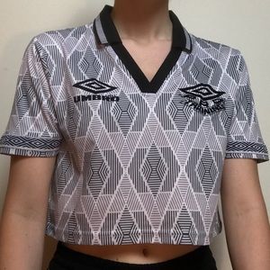 Umbro Jersey crop top